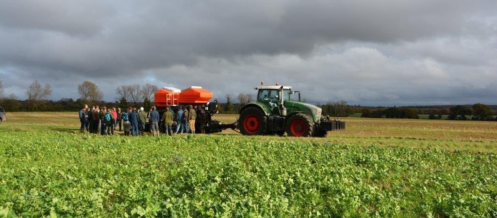 Cover crop direct drill group