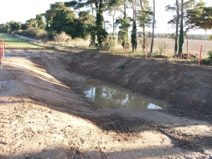Silt trap 2. Photo credits: Norfolk Rivers Trust CC BY