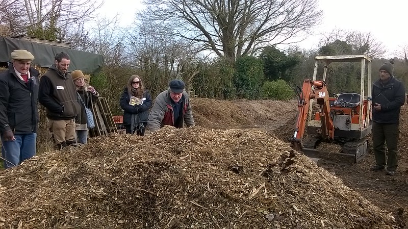 Woodchip compost