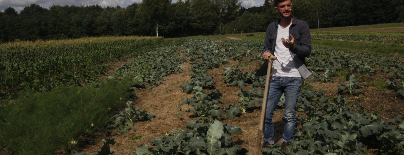 Johannes Storch at Biogumesehof Dickendorf. Photo: Phil Sumption