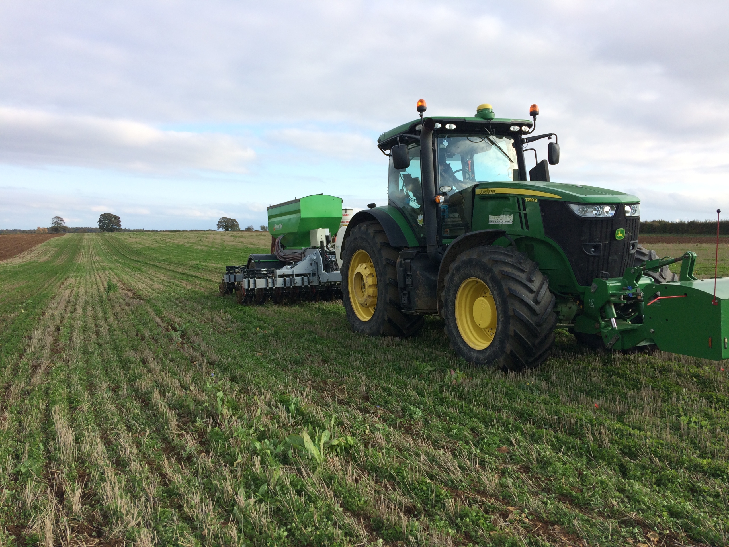 Drilling October 2020, Litchfield Farm