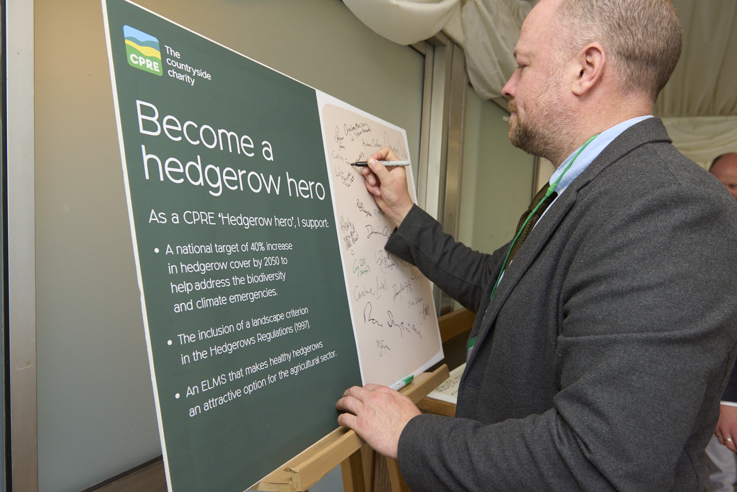 ORC’s senior agroforestry researcher Colin Tosh