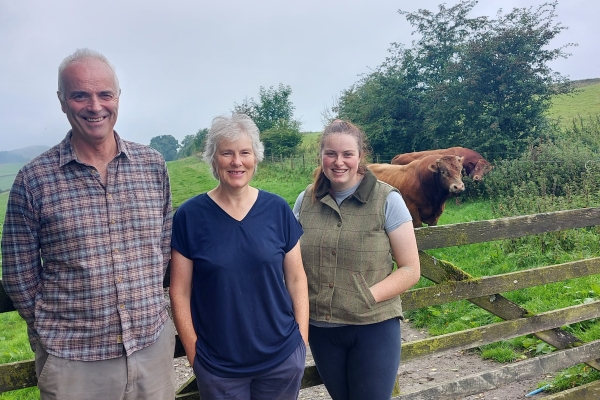 Andrew, Seonag and Catherine Barbour