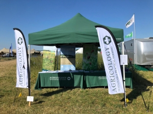Agricology stand at Groundswell Agricology stand at Groundswell