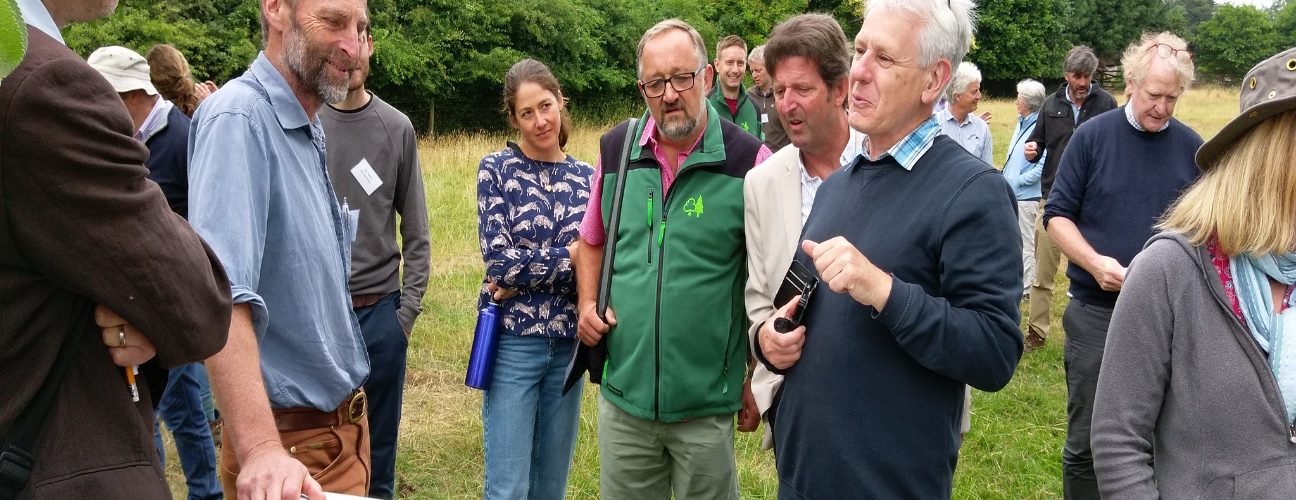 A tour around the agroforestry site at Allerton, Leicestershire from the 2018 FWF