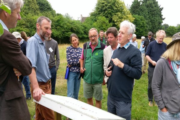 A tour around the agroforestry site at Allerton, Leicestershire from the 2018 FWF
