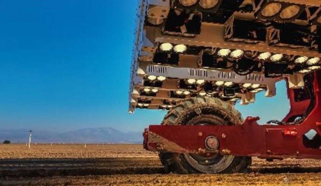 Laser weeder in the field
