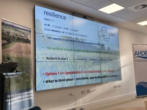 Resilient Farm Show slide defining resilience Resilient Farm Show slide defining resilience