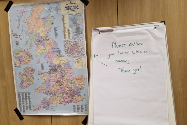 Farm cluster boundaries Farm cluster boundaries