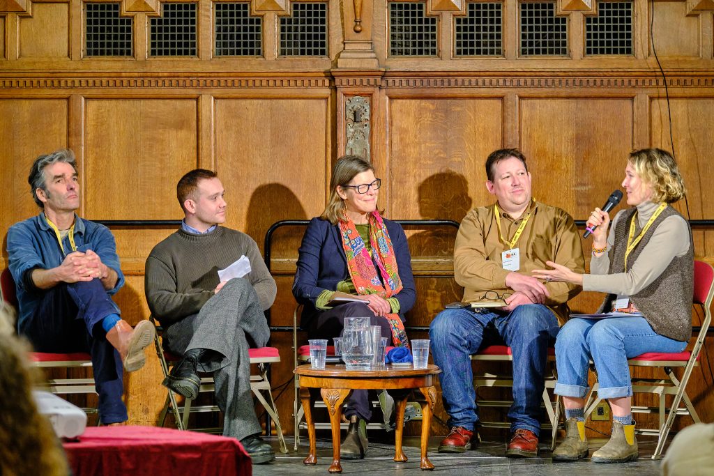 UK Nut Farming Workshop. Credit: Hugh Warwick
