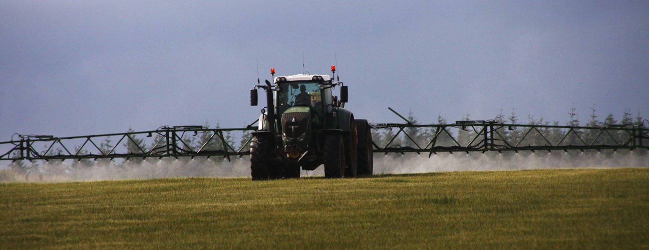 Spraying compost tea. Photo credit: Phil Sumption Spraying compost tea. Photo credit: Phil Sumption