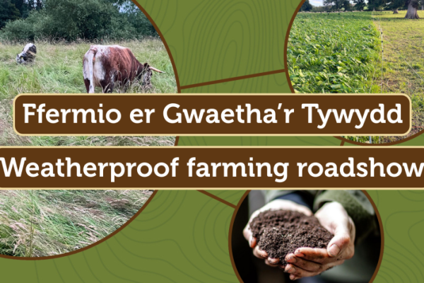 Weatherproof farming roadshow banner Weatherproof farming roadshow banner