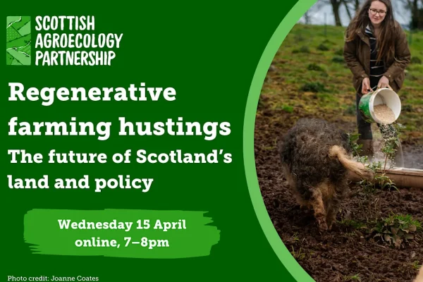 Regenerative farming hustings Regenerative farming hustings